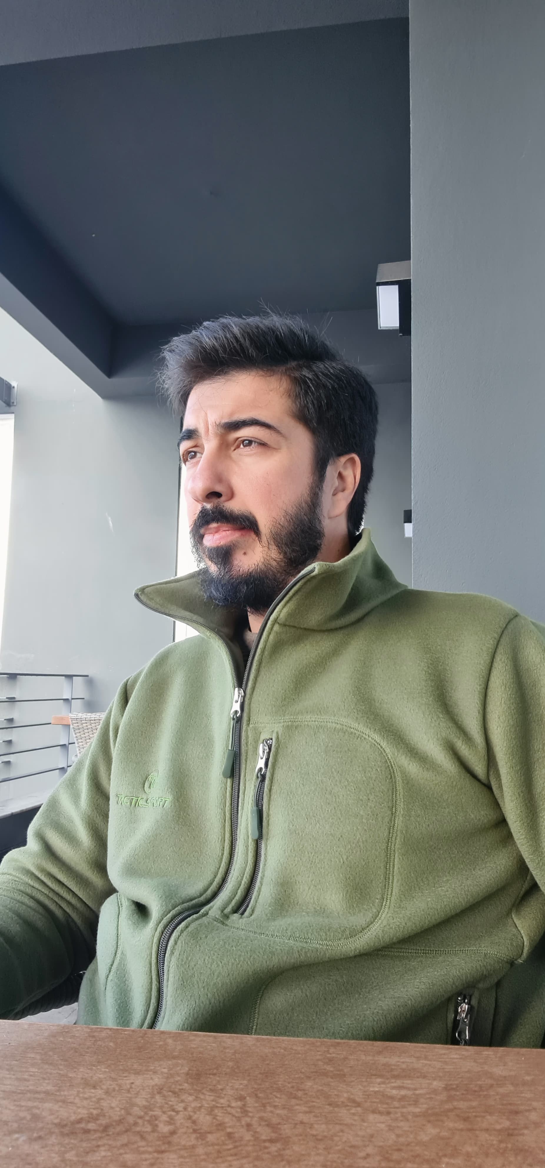 Yeşil Polar Ceket