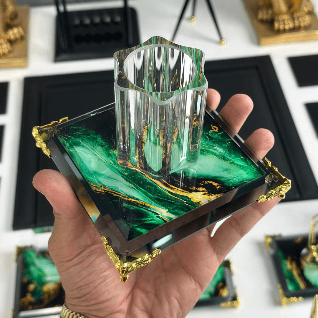 Zümrüt | 20 Parça Premium Kristal Masa Takımı
