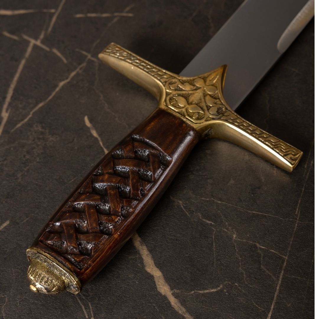 Fatih Sultan Mehmet Kılıcı | 90 cm Paslanmaz Çelik | Standlı