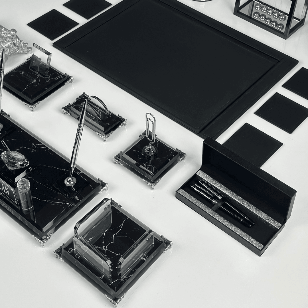 Zebra Black | 20 Parça Premium Kristal Masa Takımı