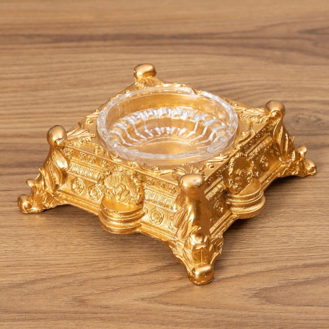 Klasik Altın I 9 Parça Premium Kristal Masa Takımı