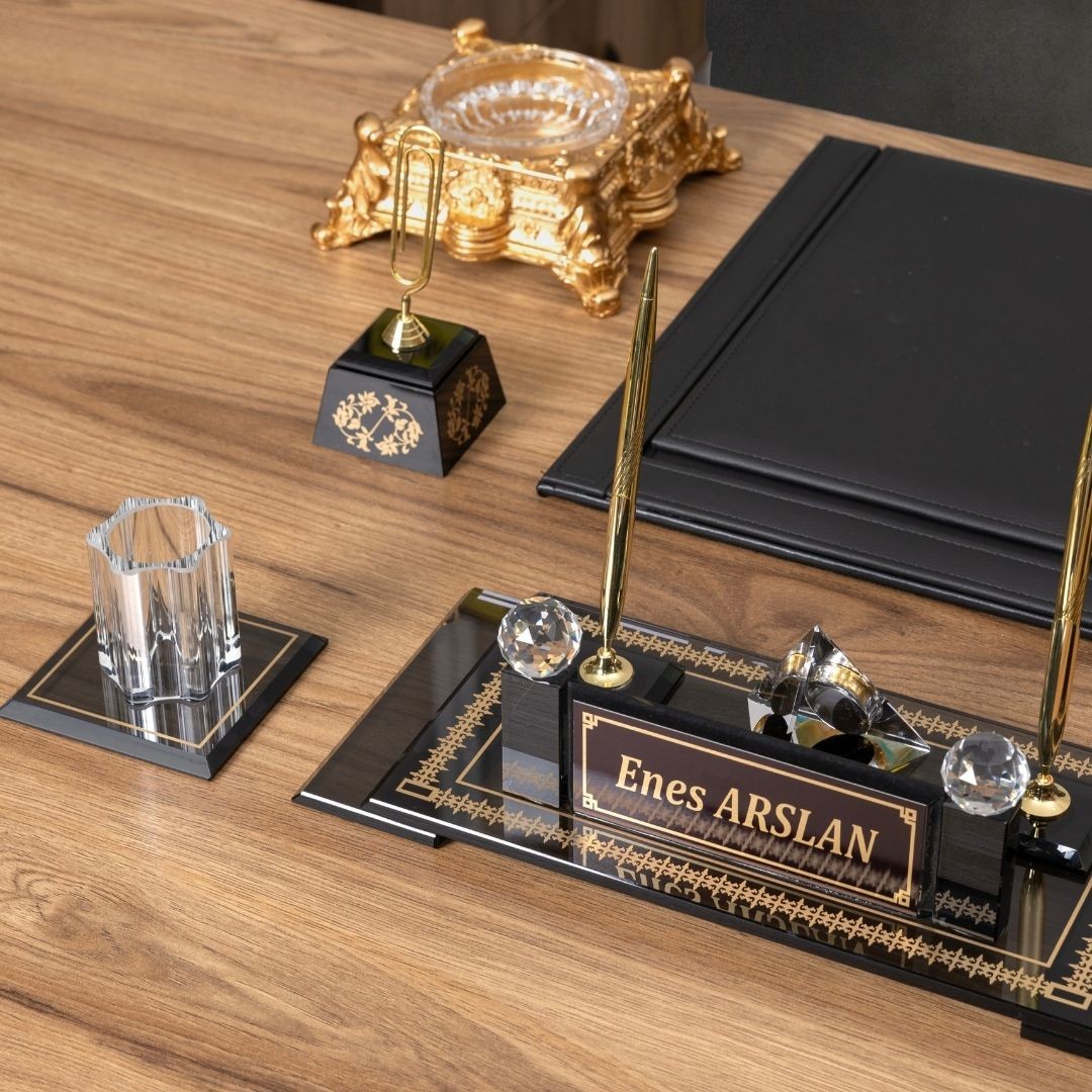 Diamond I 9 Parça Premium Kristal Masa Takımı