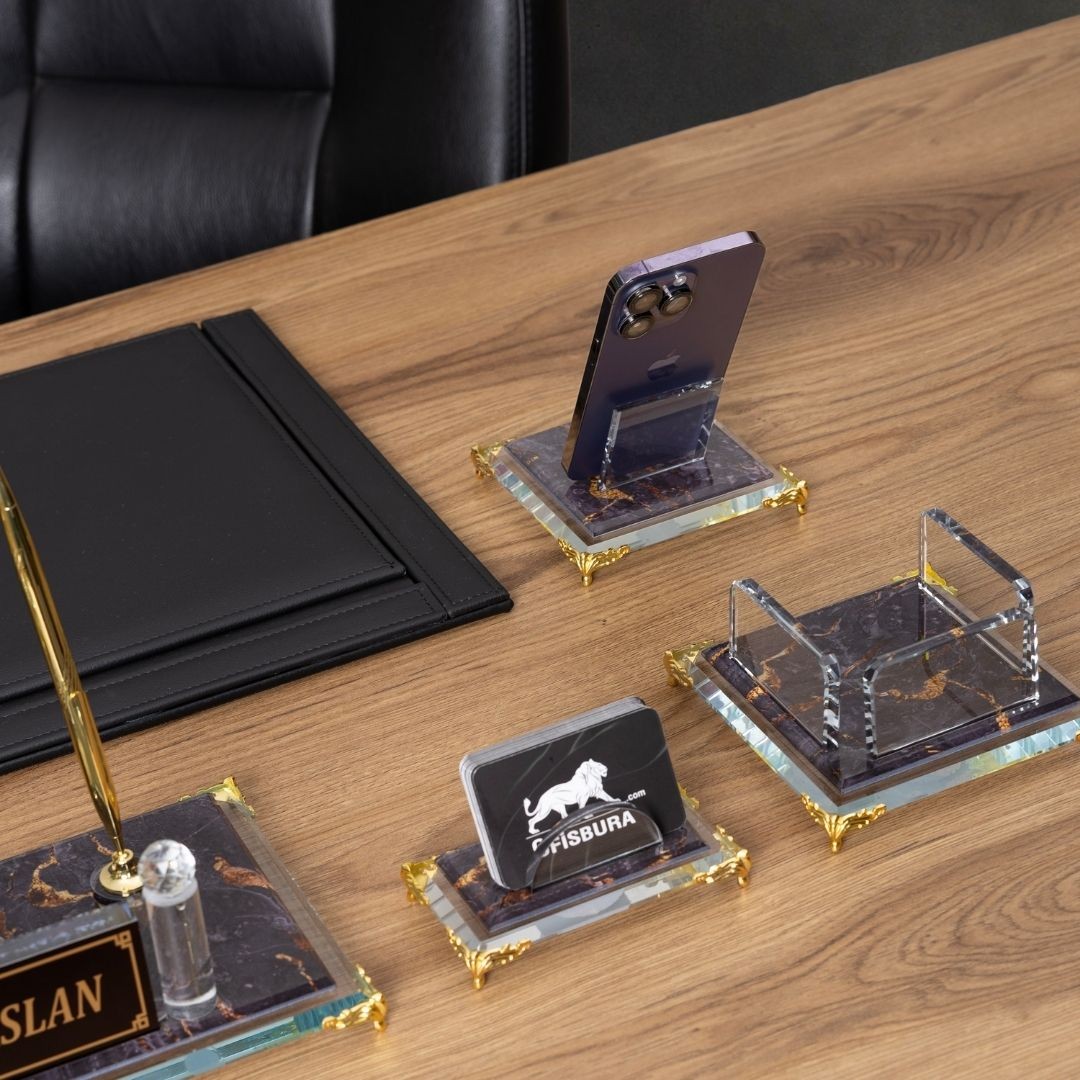 Elegance | 7 Parça Premium Kristal Masa Takımı