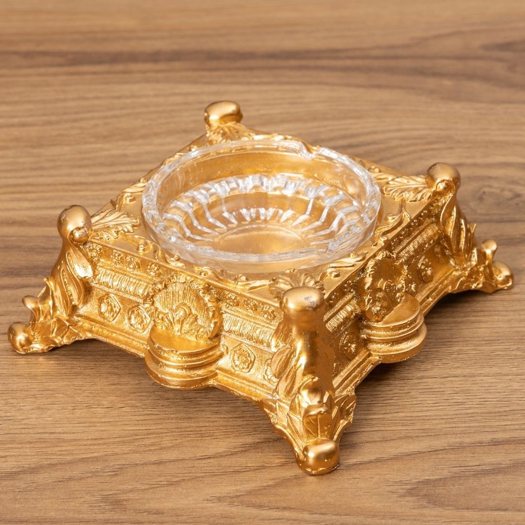 Klasik Altın | 12 Parça Premium Kristal Masa Takımı