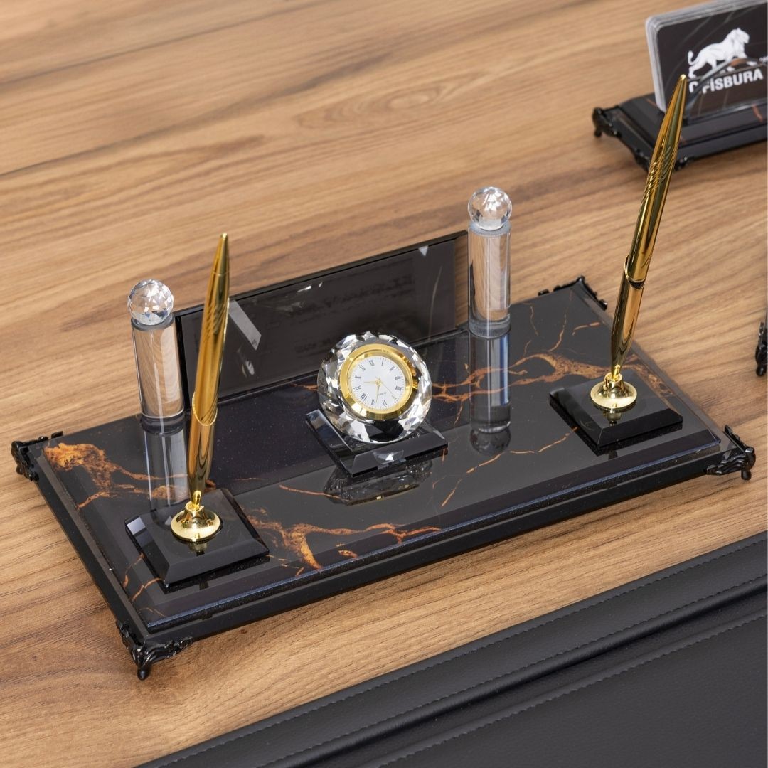 Negro | 12 Parça Premium Kristal Masa Takımı