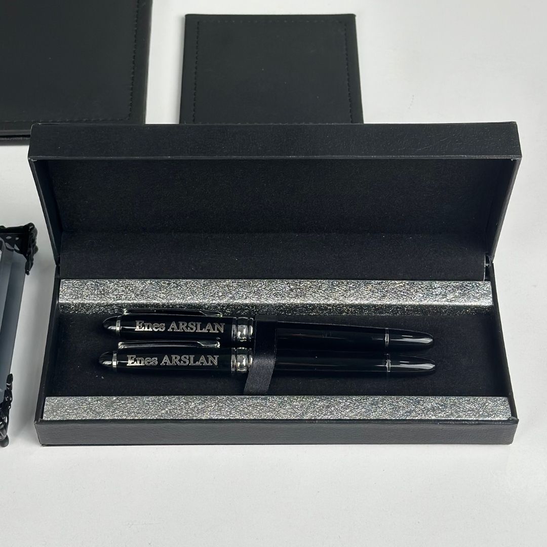 Piano Black | 20 Parça Premium Kristal Masa Takımı