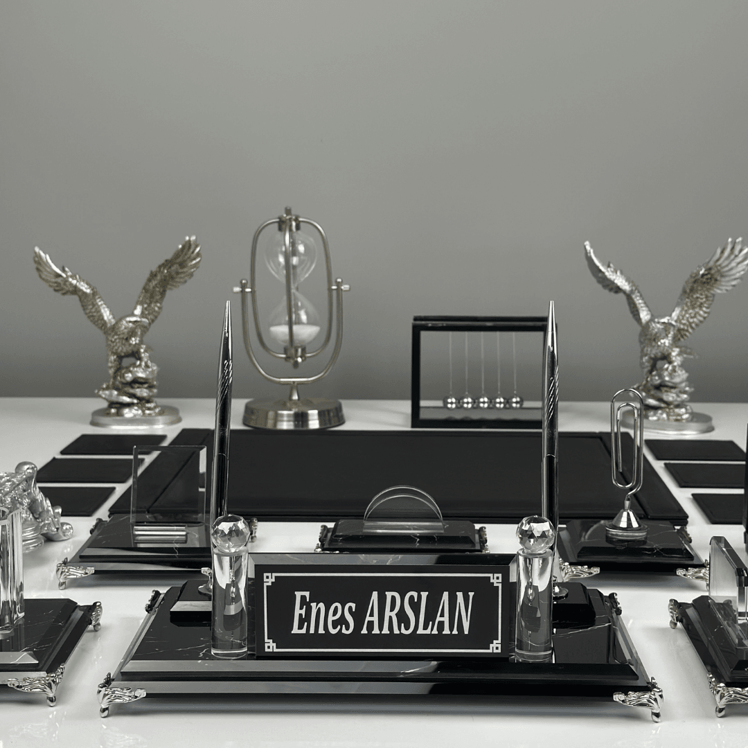 Zebra Black | 20 Parça Premium Kristal Masa Takımı