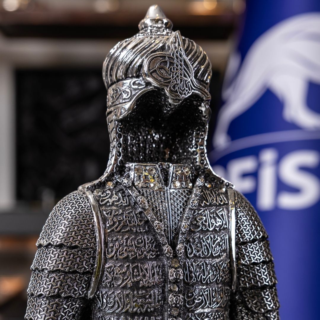Fetih Zırhı Biblosu | 30 cm Polyester