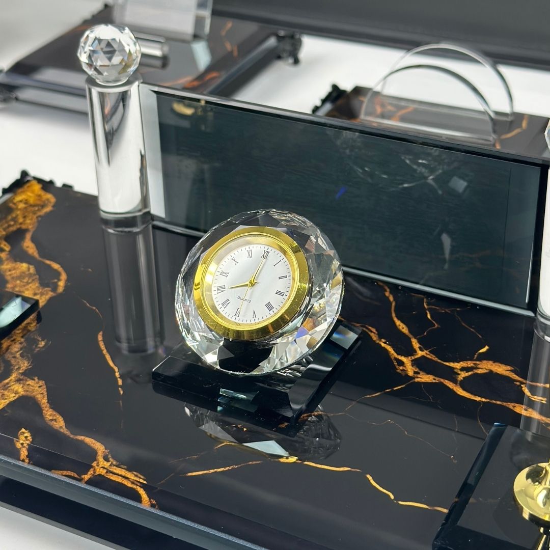 Negro | 20 Parça Premium Kristal Masa Takımı