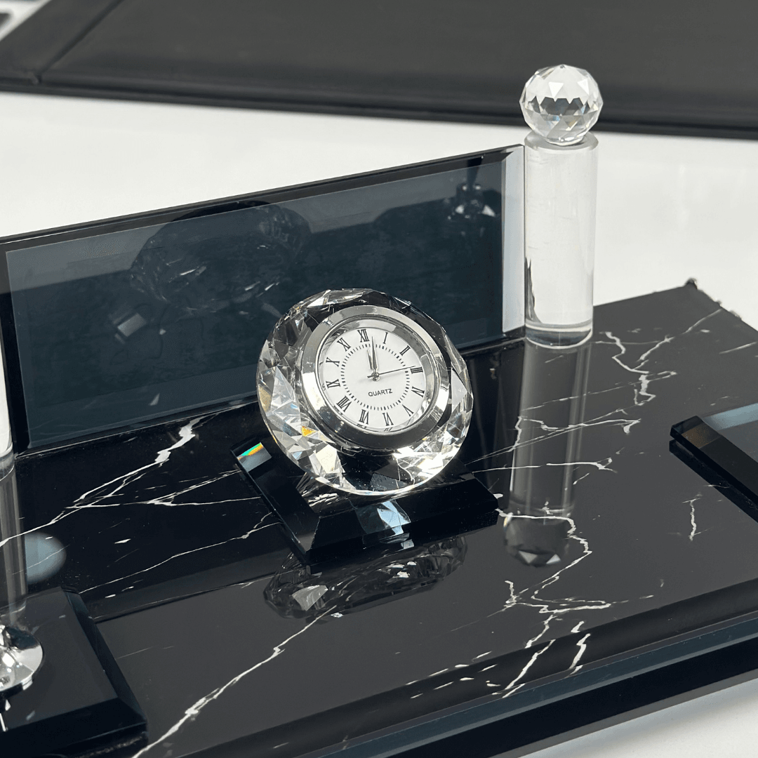 Zebra Black | 20 Parça Premium Kristal Masa Takımı