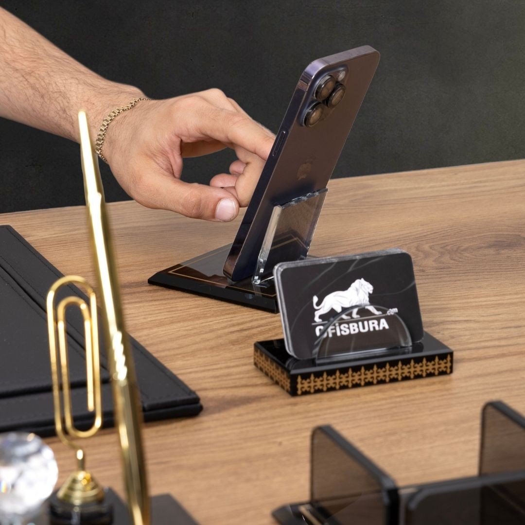 Klasik Altın I 9 Parça Premium Kristal Masa Takımı