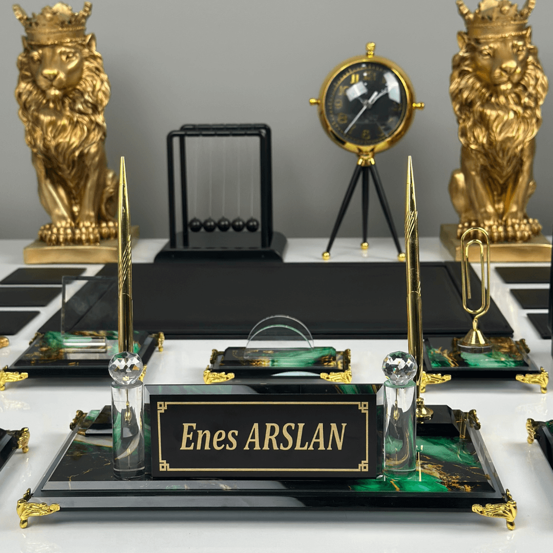 Zümrüt | 20 Parça Premium Kristal Masa Takımı