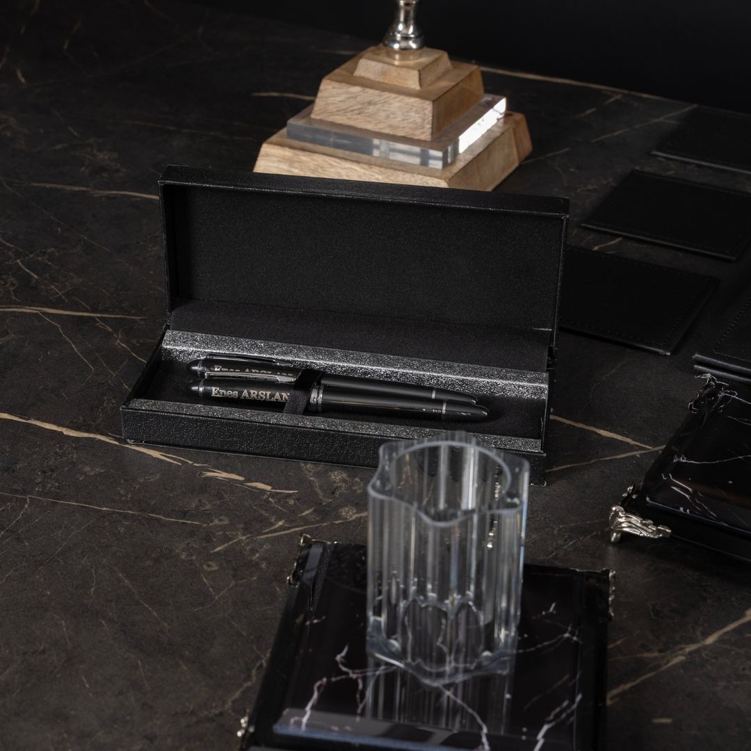 Zebra Black | 19 Parça Premium Kristal Masa Takımı