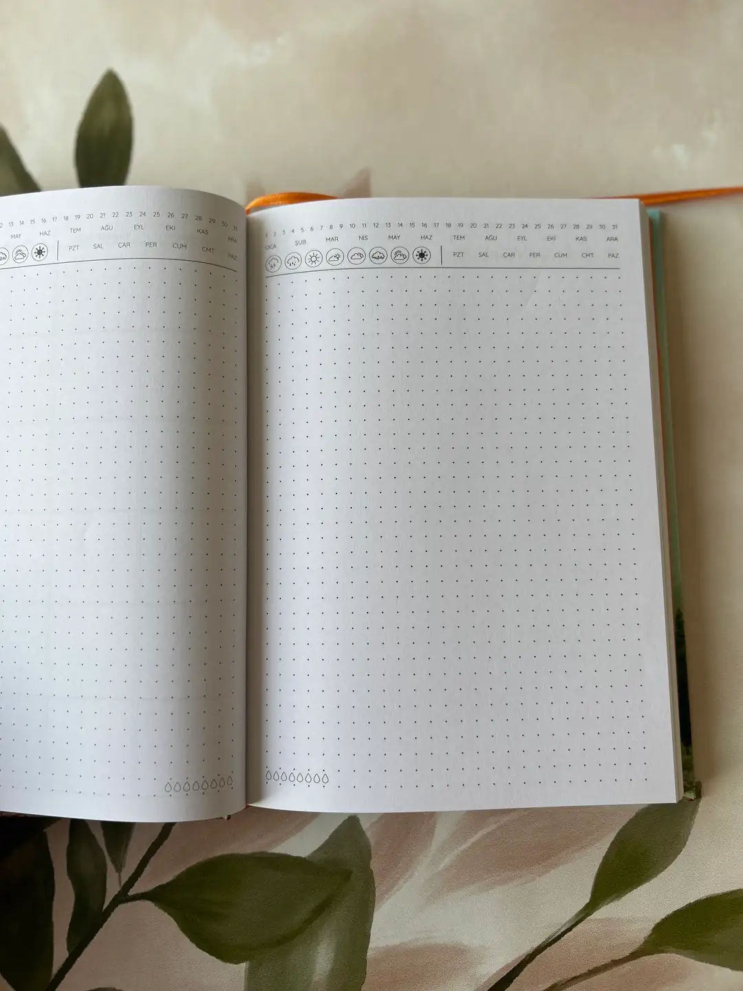 Kedirengi Tarihsiz Günlük Ajanda - İç Görseli