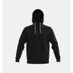 Under Armour Armour Fleece Fz Hoodie Erkek Siyah Sweatshirt 1373357-001