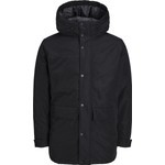 Jack & Jones Erkek Parka Siyah 12236015  Jjchamp