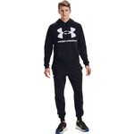 Under Armour Ua Rival Fleece Big Logo Hd Siyah Erkek Sweatshirt 1357093-001