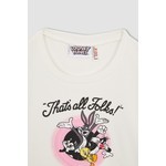 DeFacto Kız Çocuk Looney Tunes Bisiklet Yaka Sweatshirt W1728A621AU