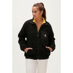 Bad Bear 23.04.29.001-C01 Emma Full-Zip Kadın Peluş Polar