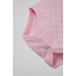 DeFacto Kız Bebek Kalp Desenli Basic Danteli Çıtçıtlı Pamuklu Body T8075A221SP