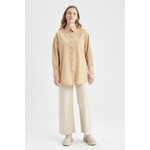 DeFacto Regular Fit Basic Uzun Kollu Gömlek Tunik Z0657AZ22HS