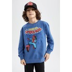 DeFacto Erkek Çocuk Relax Fit Marvel Spiderman Bisiklet Yaka Sweatshirt W4830A622SP