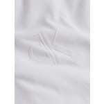 Calvin Klein Bisiklet Yaka Düz Beyaz Erkek T-Shirt J30J320880YAF_HIGH Shine Ck Tee