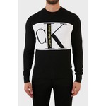 Calvin Klein % 100 Pamuk Logolu Regular Fit Bisiklet Yaka Kazak Erkek Kazak J30J322203 Beh