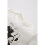 DeFacto Kız Bebek Minnie Mouse Pamuklu Kısa Kollu Çıtçıtlı Body U8129A221SM