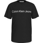 Calvin Klein Siyah Çocuk 6 Yaş T-Shirt Inst. Logo Ss T-Shırt