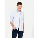 Pierre Cardin Erkek Açık Mavi Slim Fit Uzun Kollu Gömlek 50252477-VR003