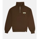 Wwf Market Yusufçuk Supersoft Quarter-Zip Sweatshirt - Kahverengi