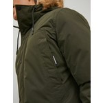 Jack & Jones Jjwınner Parka Fur Siyah Erkek Parka 12211948-Rosin