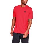 Under Armour Ua M Sportstyle Lc Ss Kırmızı Erkek T-Shirt 1326799-600