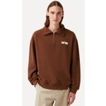 Wwf Market Yusufçuk Supersoft Quarter-Zip Sweatshirt - Kahverengi