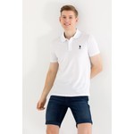 U.S. Polo Assn. Erkek Beyaz Tişört Basic 50264891-VR013