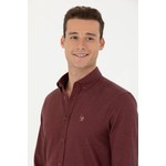 U.s. Polo Assn. Erkek Bordo Basic Gömlek 50271275-VR014