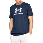 Under Armour Ua Sportstyle Logo Ss Lacivert Erkek T-shirt 1329590-408