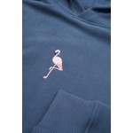 Wwf Market Flamingo Supersoft Hoodie Sweatshirt - Flint Mavi