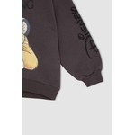 DeFacto Kız Çocuk Disney Lion King Bisiklet Yaka İçi Yumuşak Tüylü Sweatshirt V4763A621WN