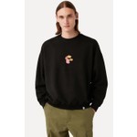 Wwf Market Palyaço Balığı Oversize Supersoft Sweatshirt - Siyah