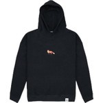 Wwf Market Kızıl Tilki Super Soft Hoodie Sweatshirt Siyah