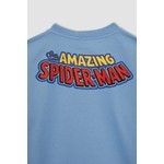 DeFacto Erkek Çocuk Spiderman Regular Fit Bisiklet Yaka Sweatshirt X0600A622SP