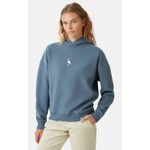 Wwf Market Flamingo Supersoft Hoodie Sweatshirt - Flint Mavi