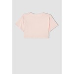 DeFacto Kız Çocuk Pink Panther Crop Kısa Kollu Body V5529A622SM