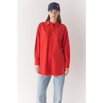 DeFacto Relax Fit Poplin Uzun Kollu Gömlek Tunik Z2251AZ23SP