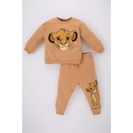 DeFacto Erkek Bebek Disney Lion King Sweatshirt Eşofman 2'li Takım A9775A523AU