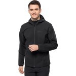 Jack Wolfskin Bornberg Hoody M Siyah Erkek Mont 1307471-6000