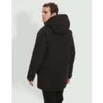 Jack & Jones Erkek Parka Siyah 12236015  Jjchamp