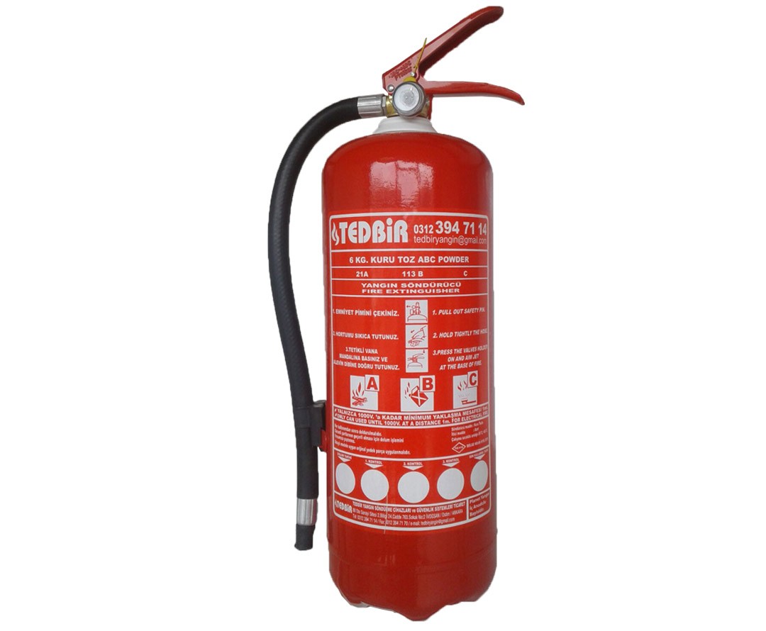 Yangın Tüpü 6 Kg